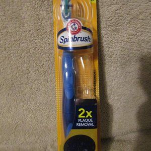 SPINBRUSH BY ARM & HAMMER  SOFT HEAD   SLIM HANDLE  SONIC PULSE BRAND NEW SEALED